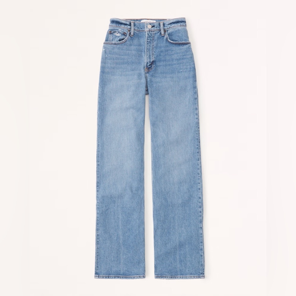 Abercrombie High Rise 90s Relaxed Jean